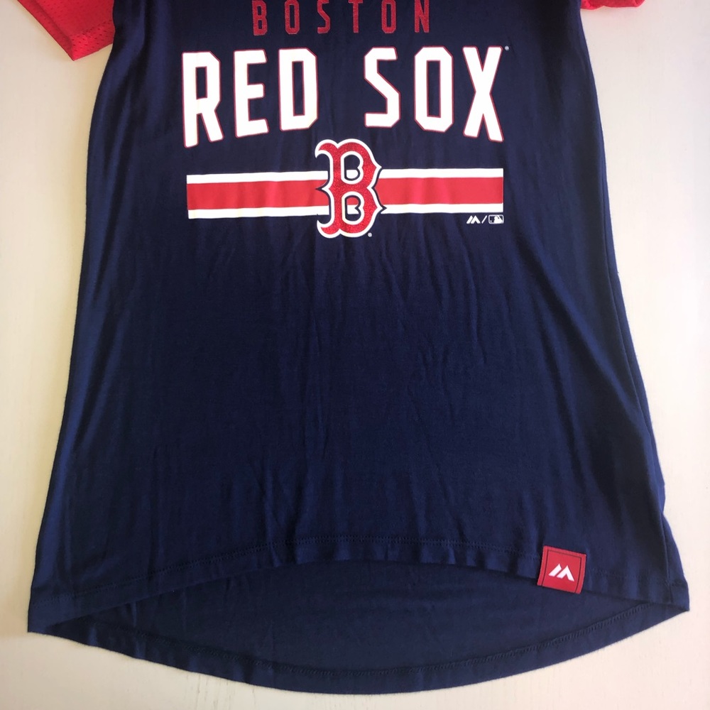 NWOT Women’s Fanatics Boston Red Sox Shirt Size S - Picture 2 of 5